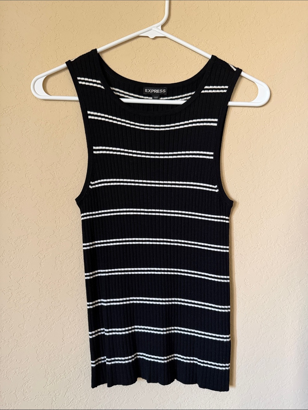Express sweater tank top